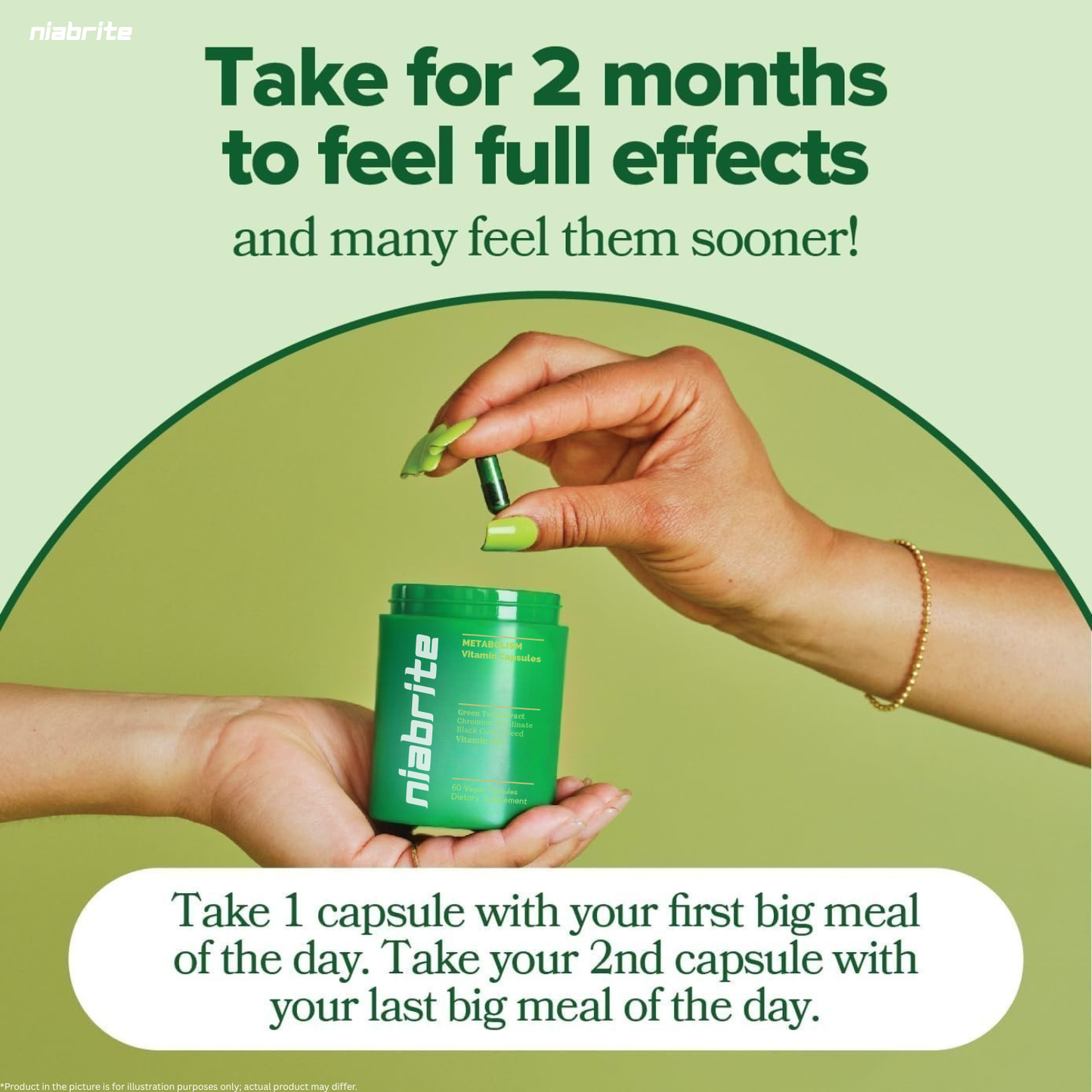 NiaBrite Metabolism Booster Capsules