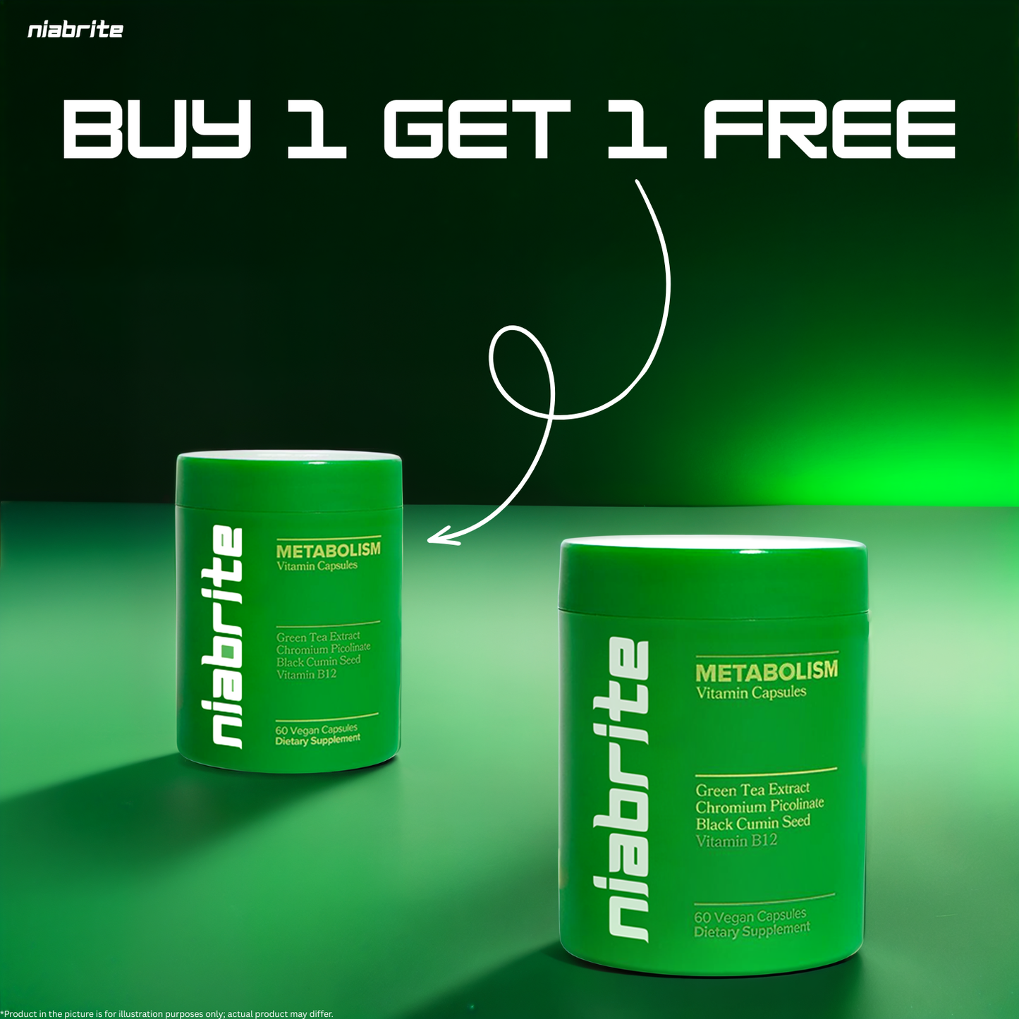 NiaBrite Metabolism Booster Capsules